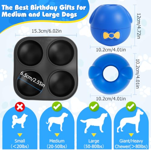 Frozen Treat Enrichment Toy – Reusable Dog Ice Pop Maker for Longer-Lasting Licking & Interactive Play